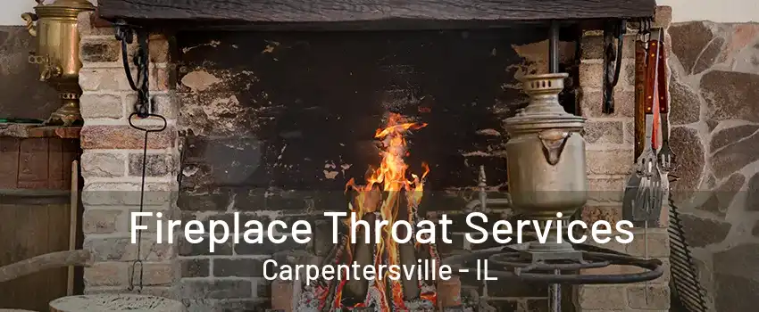 Fireplace Throat Services Carpentersville - IL