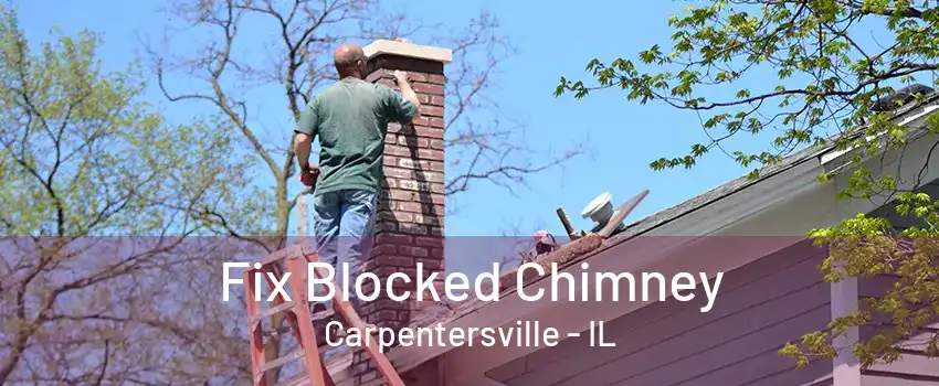 Fix Blocked Chimney Carpentersville - IL