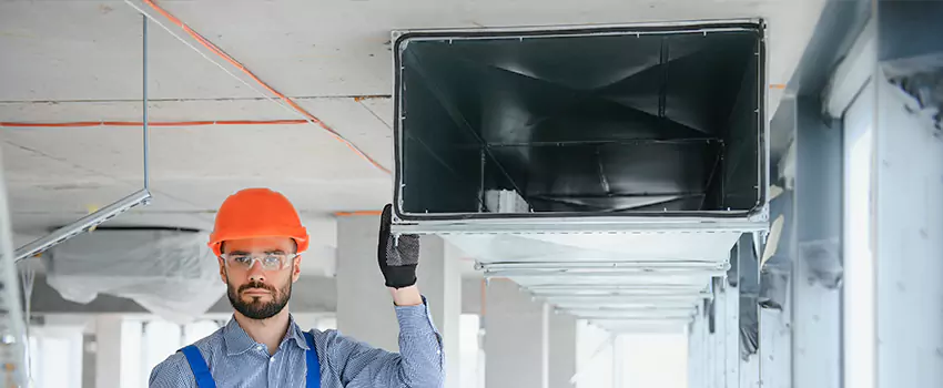 Clogged Air Duct Cleaning and Sanitizing in Carpentersville