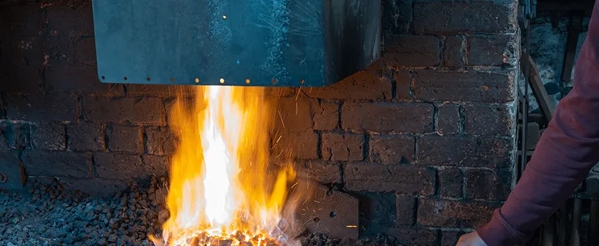 Fireplace Throat Plates Repair and installation Services in Carpentersville